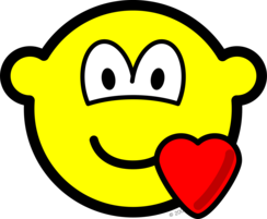 Love heart buddy icon
